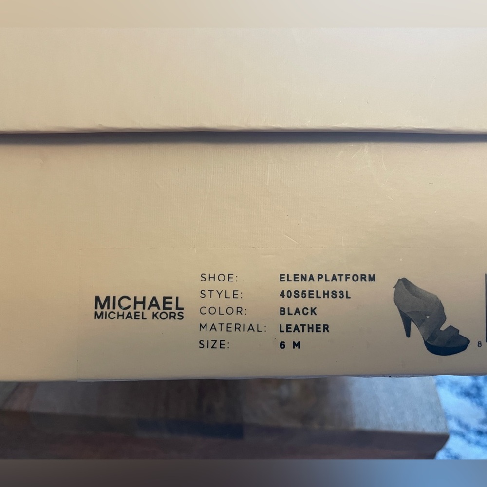 Michael Kors platform high-heel size 6 - Picture 2 of 8